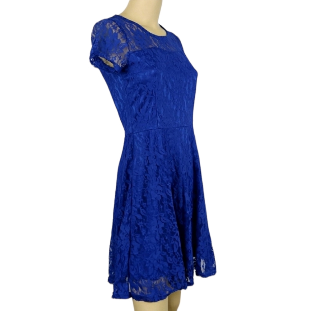 AMOLUV Lace Floral Dress Womens Small - Picture 3 of 5